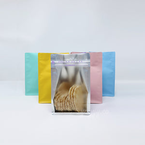 colorful clear bag